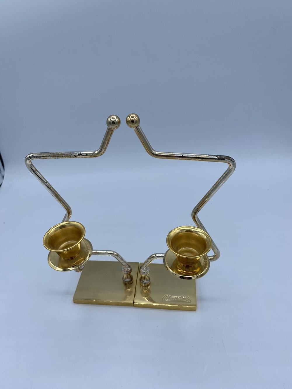 vintage Karshi candlesticks Very Unique